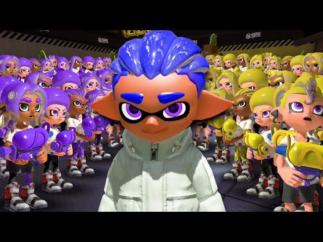 100 PLAYER TURF WAR TOURNAMENT IN SPLATOON 3