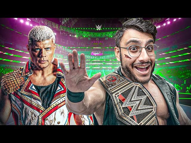 I AM IN THE MAIN EVENT OF WWE AGAINST CODY RHODES
