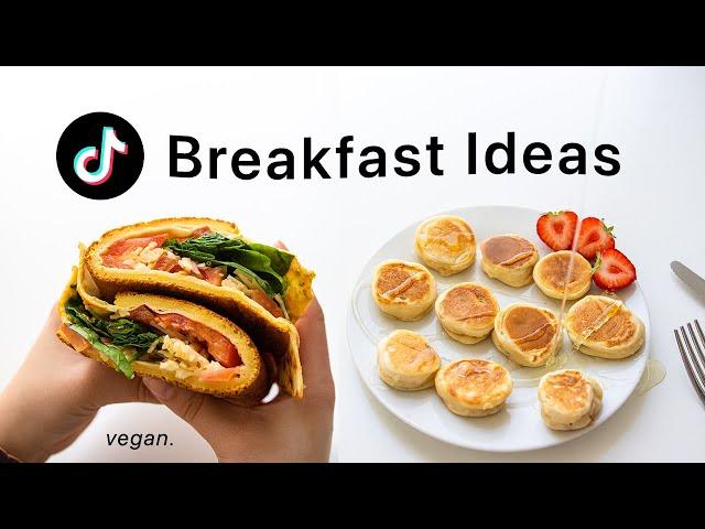 Testing TikTok Breakfast Ideas for a Week. (easy, quick & satisfying)