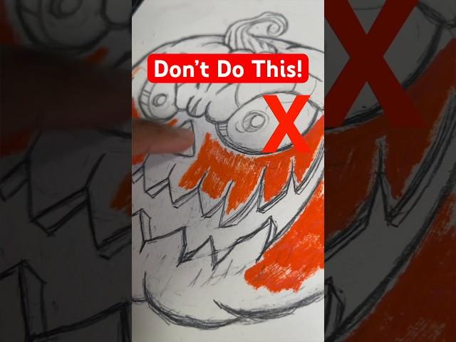 Never Use This Paper With Posca Markers !  #art #drawing #shorts