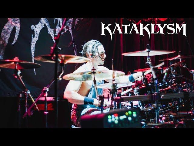 Kataklysm Thy Serpents Tongue Of Ghost and Gods live drummer Oli Beaudoin Reggies