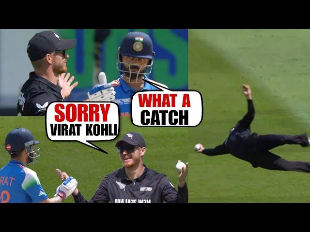 Virat Kohli appreciate Glenn Phillips after one hand stunning catch, Ind vs NZ Champions Trophy 25