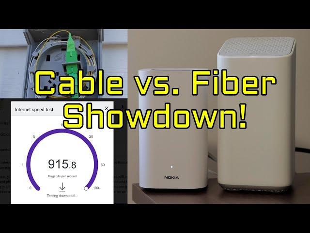 Cable vs. Fiber Internet Showdown - Watch This Before You Make Your Choice!