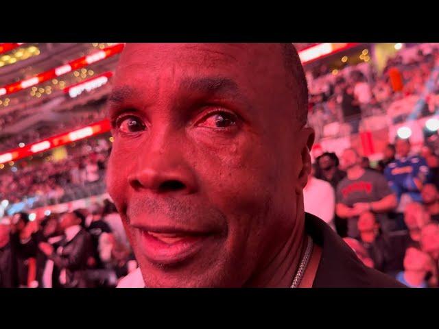 Ray Leonard reacts to Mike Tyson losing to Jake Paul