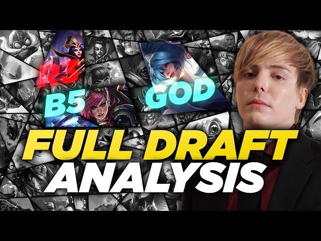 LS | HOW I ANALYZE DRAFTS | FULL DRAFT ANALYSIS | C9 vs EG