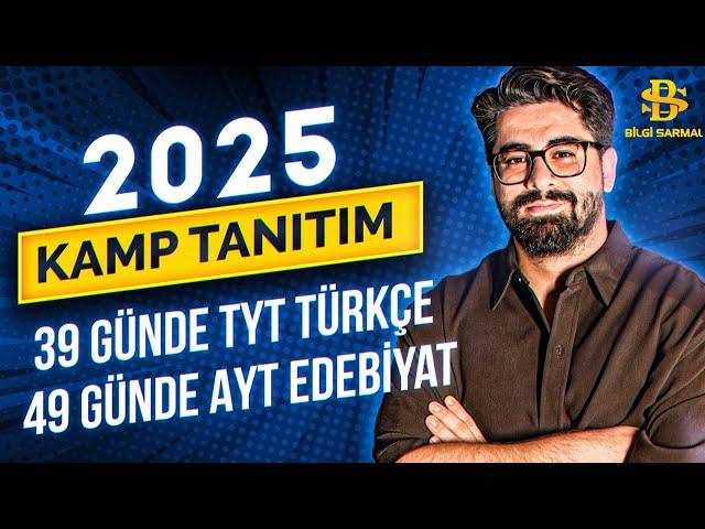 39 GÜNDE TYT TÜRKÇE VE 49 GÜNDE AYT EDEBİYAT KAMPLARI BAŞLIYOOOOOR!  BOMBA YAYINEVİ 