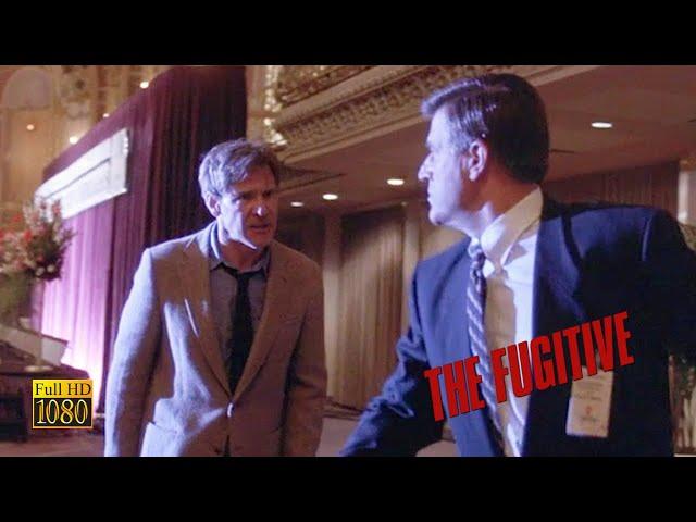 The Fugitive (1993) - Dr. Kimble Confronts Dr. Nichols at the Chicago Hilton