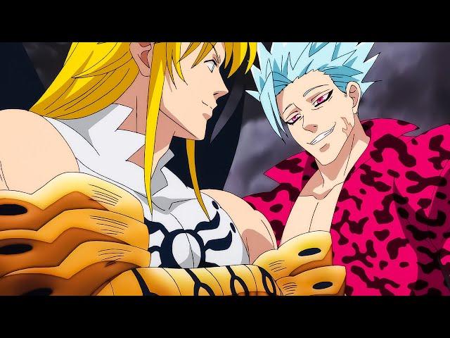 Demon King Meliodas vs Ban「AMV」Nanatsu no Taizai S4 - Rise From The Ashes ᴴᴰ