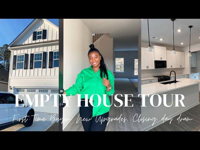 New Built EMPTY HOUSE TOUR | Closing Day Drama |  Upgrades and More