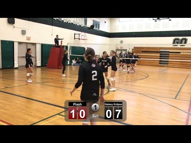 LS Flash (25) vs. Galaxy Eclipse (22) - set 1