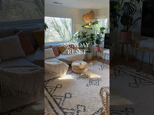 First Sunday Reset of 2024! #cleanwithme #sundayreset #homereset