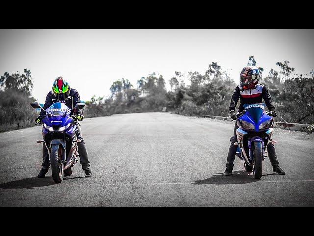 DRAG RACE: Yamaha R15 V3.0 vs R15 V2.0 | Unbelievable Results