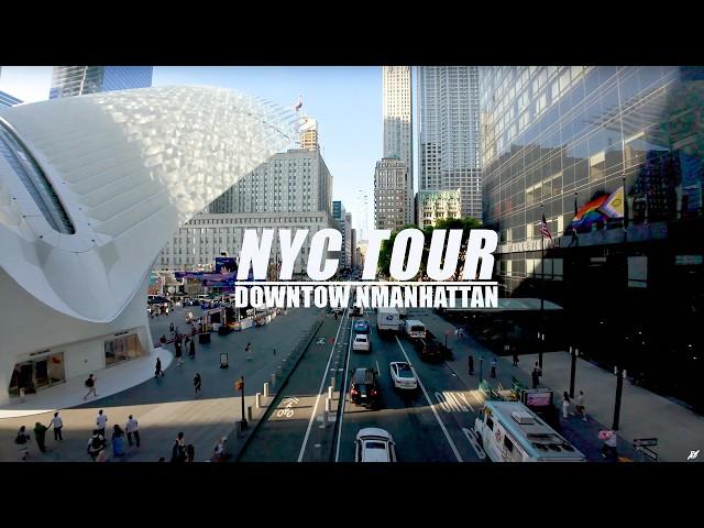 Fly Through NYC - Tour Downtown Manhattan