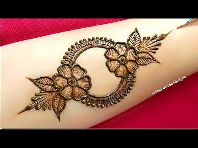 Eye Catching  Beautiful Stylish Front Hand mMehndidesign |Arabic Mehndi Design I Mehndi Design 2025