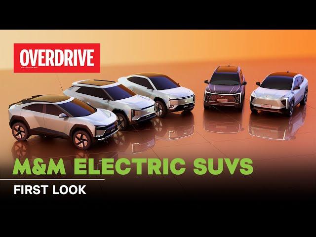 Mahindra Electric SUVs - XUV e8, XUV e9, BE 05, BE 07, BE 09 | OVERDRIVE