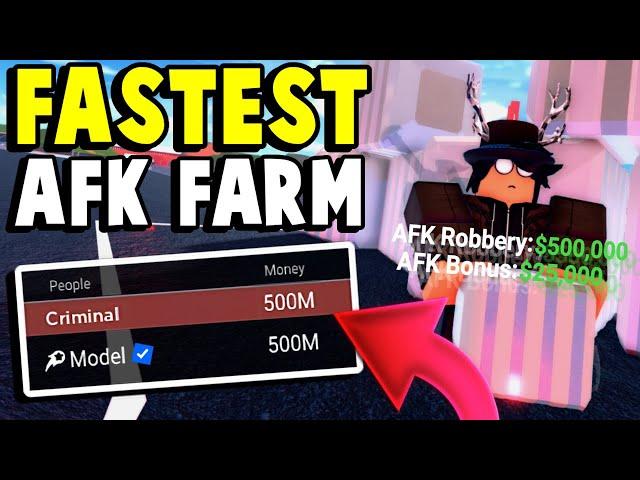 THE FASTEST! AFK Farm In Jailbreak! | Make $5,000,000+ Every Day