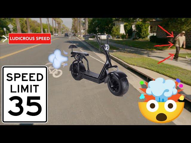 Speed Test | Juiced OG XL Fat Tire Electric Scooter | 4K