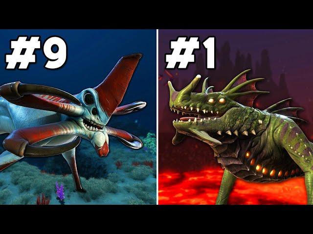 Ranking EVERY BIOME in Subnautica