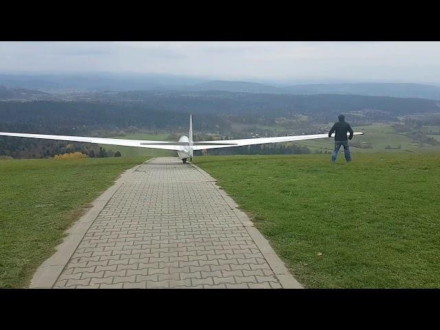 glider gravity take off in Bezmiechowa / Poland