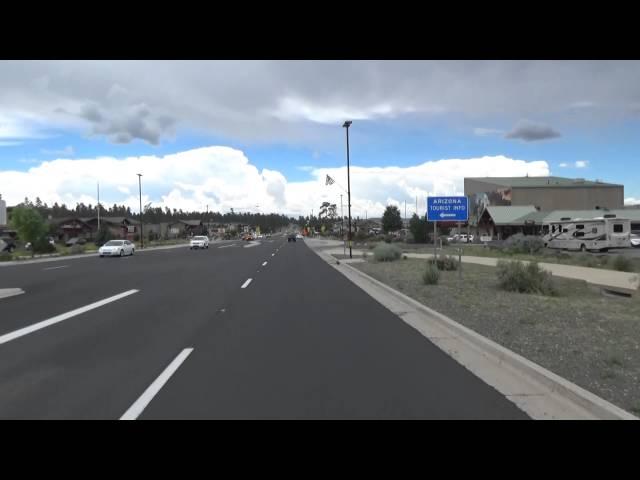 Downtown Tusayan, Arizona Drive Through