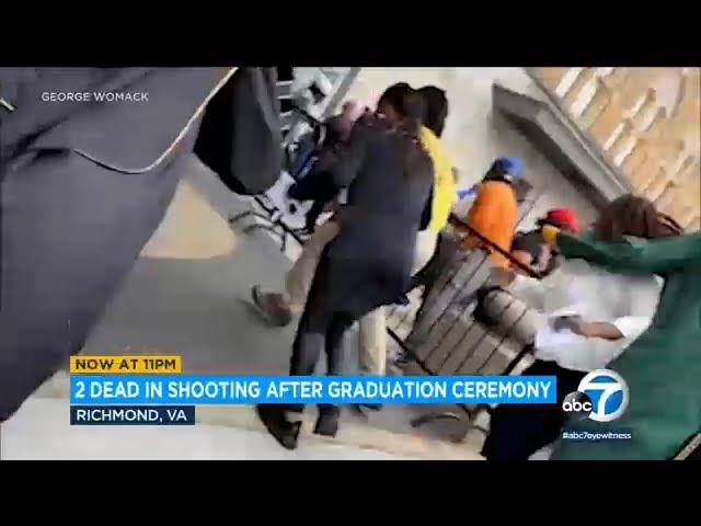 2 killed, 5 others shot after high school graduation ceremony in Virginia