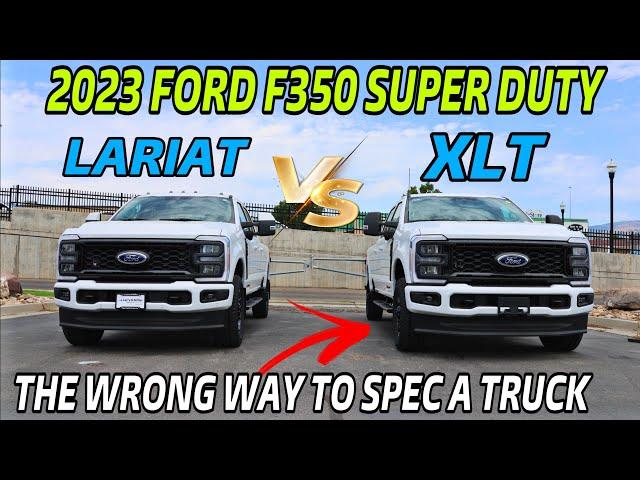 2023 Ford F350 XLT VS Lariat Comparison: I Can't Believe People Are Still Making This Mistake...