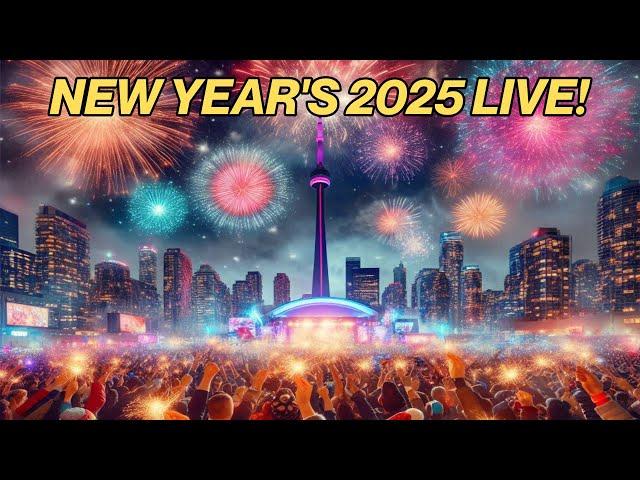 Toronto LIVE on New Year's 2025!!!