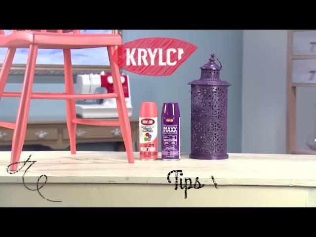 Krylon® Spray Paint | DIY How-Tos, Tips & Tricks