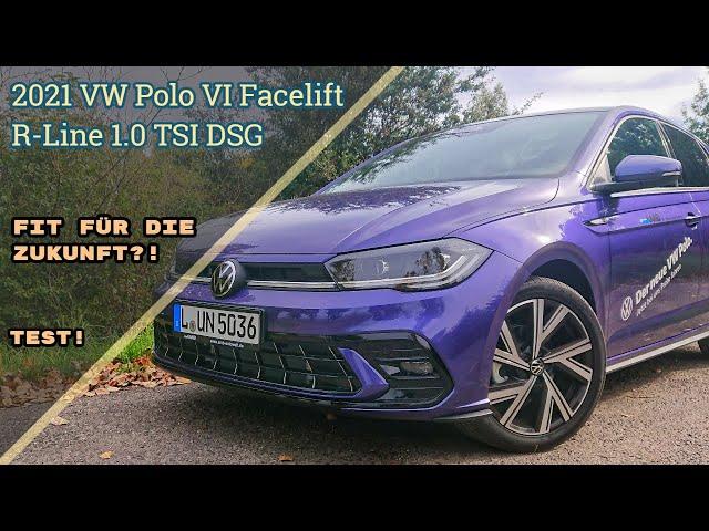 Fit für die Zukunft?! 2021 VW Polo VI Facelift 1.0 TSI DSG R-Line Test! [POV]