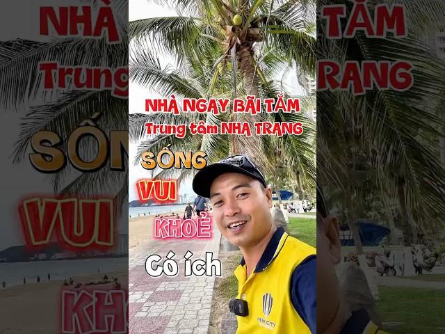 Sống khoẻ nhà cách bãi tắm Trung tâm Nha Trang 400m #xuhuong #shortsvideo #dautubds #dautunhatrang