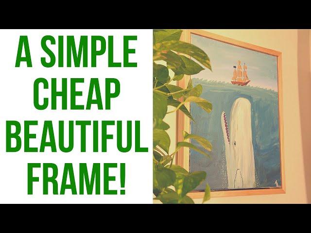 How to Make a Frame for a Canvas Painting