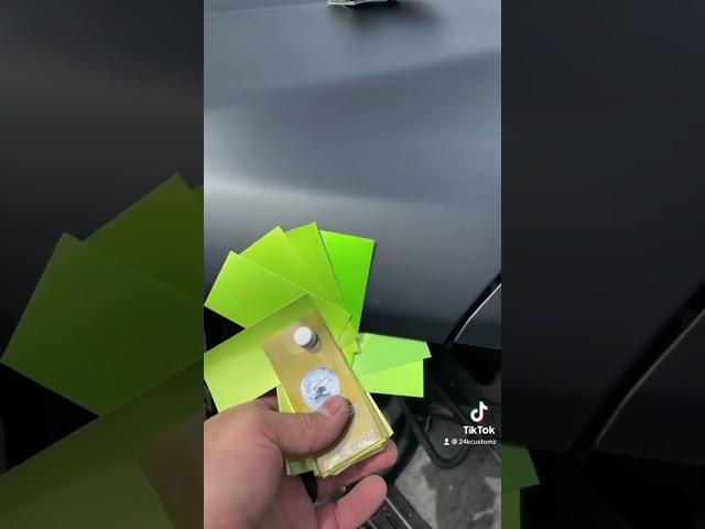 Gmc emblems customized black and synergy green part 1