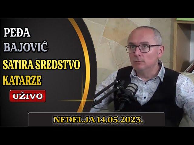 LIVE PEĐA BAJOVIĆ - Vanja Elez Podcast 022 - Satira kao sredstvo katarze