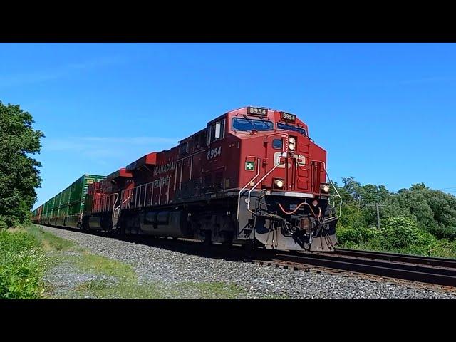 CSX/CP Q156 in Ripley, NY