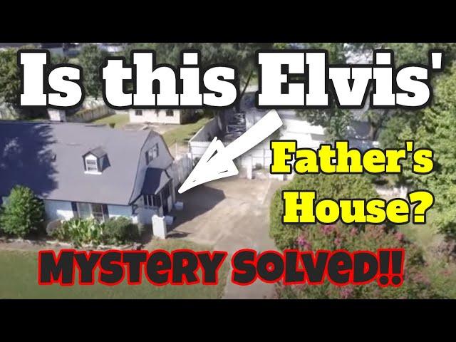 Drone Footage Vernon Presley Home Beside Graceland 1266 Dolan Drive Memphis Tennessee