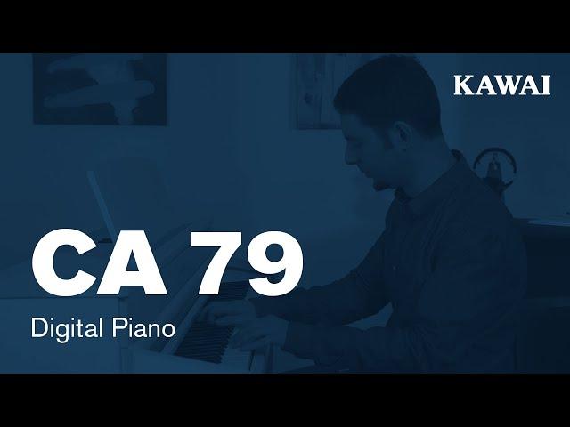 KAWAI CA79 Digital Piano DEMO - ENGLISH