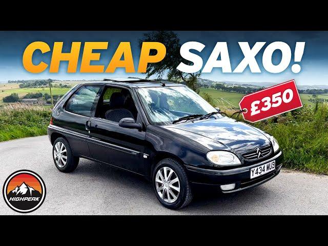 I BOUGHT A CHEAP CITROEN SAXO FOR £350!