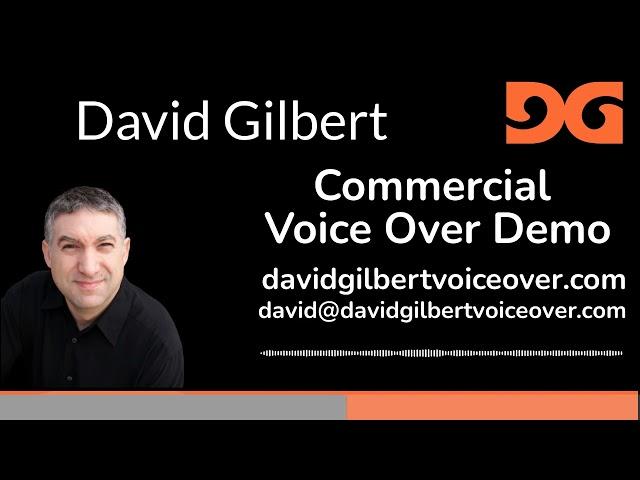 David Gilbert New Commercial Demo Reel