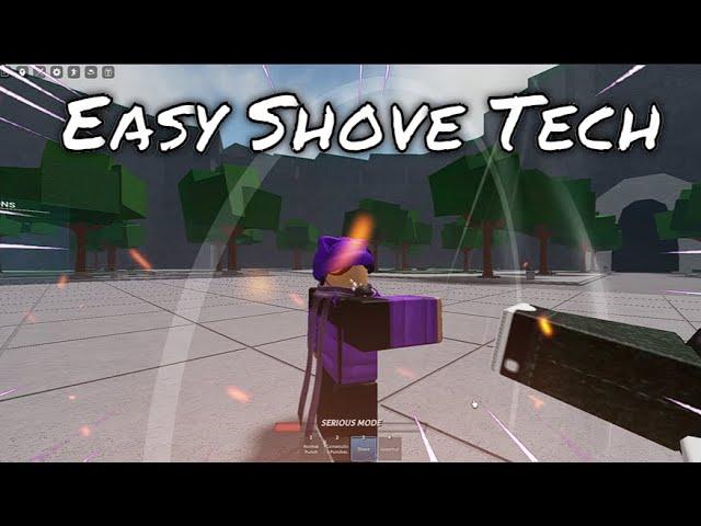 Easy Shove Techs For Saitama...[The Strongest Battlegrounds] (Roblox)