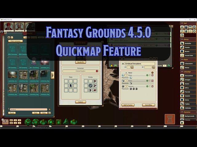 Fantasy Grounds Unity 4 5 0 Quickmap Feature