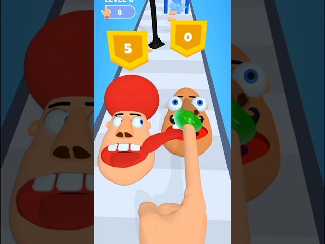 Long Clean Finger Run: Level 8 #shorts #games #trending