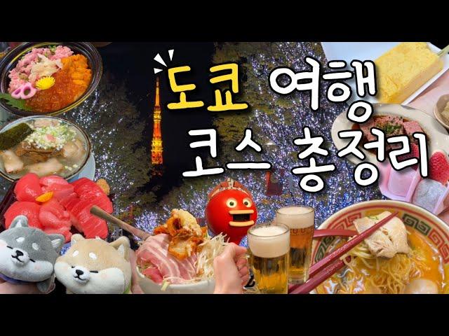 겨울 도쿄 여행 코스, 꿀팁 완벽 정리!⭐️구글 평점 4점 이상 맛집들, 도쿄 일루미네이션 정보, 도쿄 가볼만한 곳 빠르고 쉽게 알려 드릴게요!