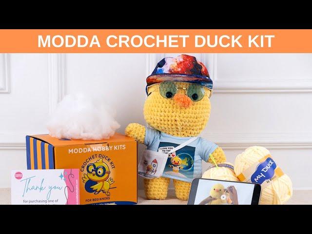 Modda Crochet Duck Kit - Video Tutorial