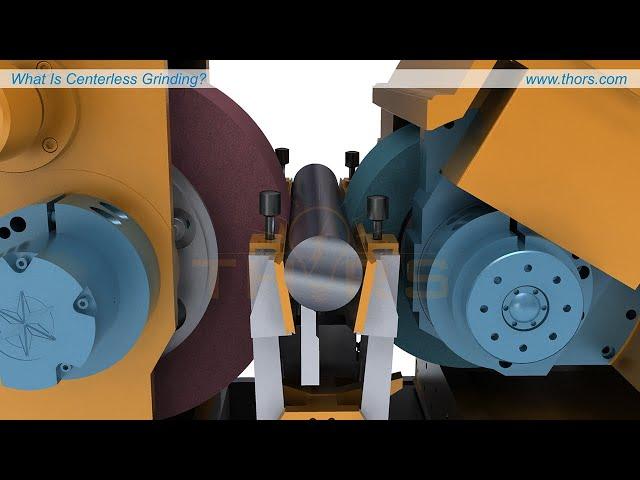 What Is Centerless Grinding? || Centerless Grinding I THORS Academy Course Preview
