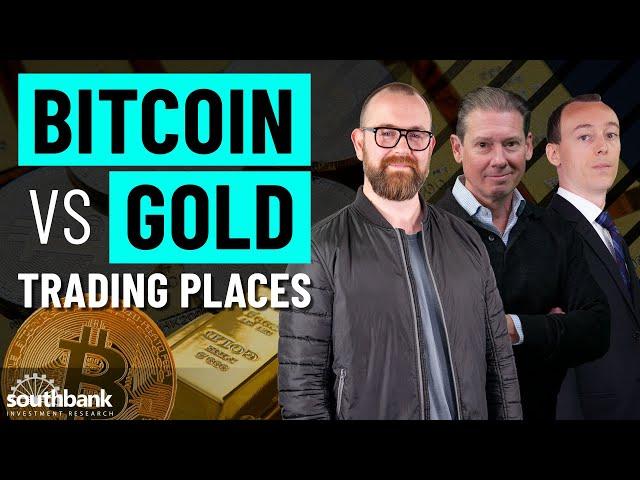 Bitcoin vs Gold: Trading Places