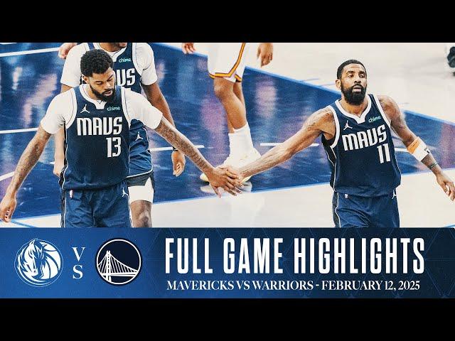 Dallas Mavericks Highlights vs. Golden State Warriors | February 12, 2025