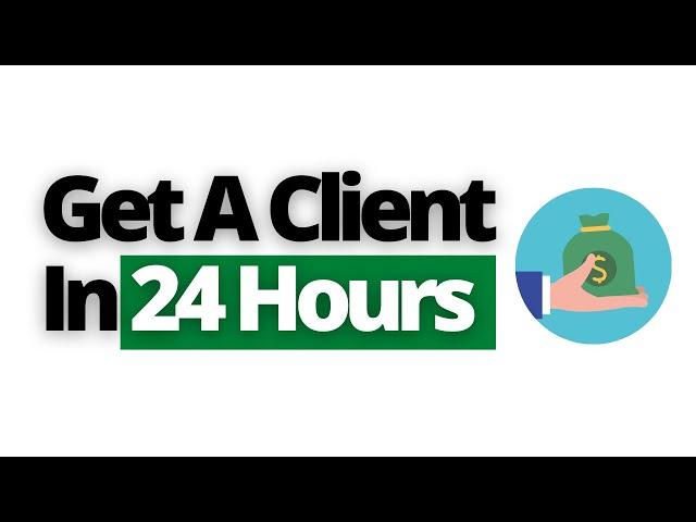 How To Get A New Client In 24 Hours (Recruitment Agency Business Development)