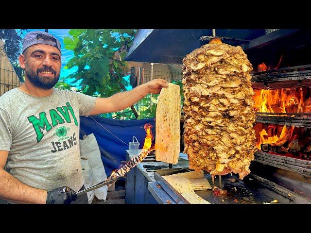 Selling 600 Doner Kebabs a Day on the Street - Amazing Turkish Street Food