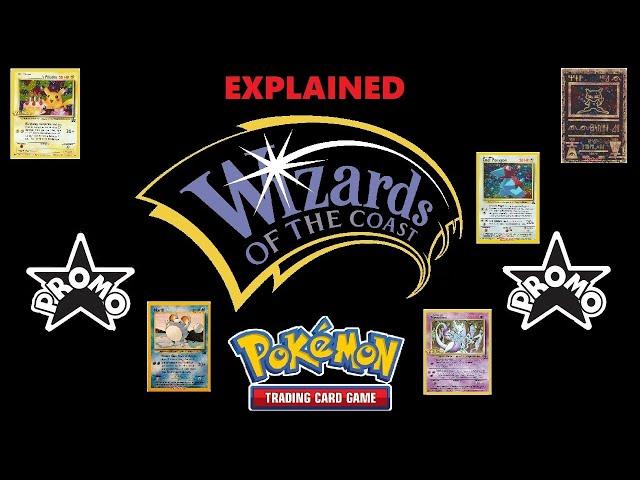 Pokemon Wizards of the Coast Black Star Promos EXPLAINED