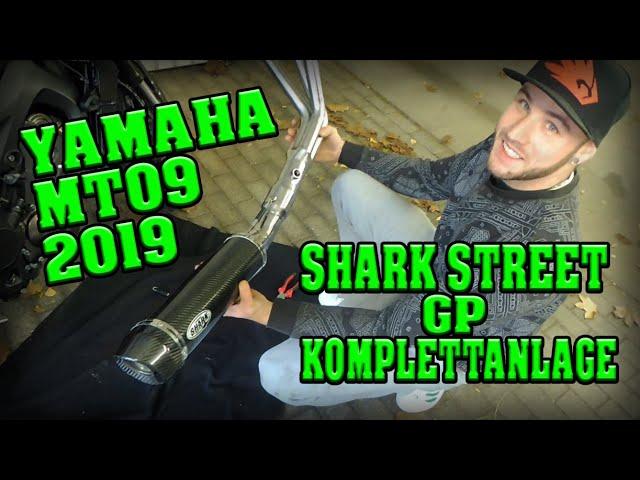 YAMAHA MT09 2019 AUSPUFF MONTAGE + SOUNDCHECK | SHARK STREET GP | DIZAZTAR MOTOVLOGGS